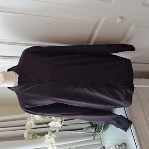 BYLT Mens Roamknit Black Full Zip Activewear Stretch Fleece Lined Track Jacket M